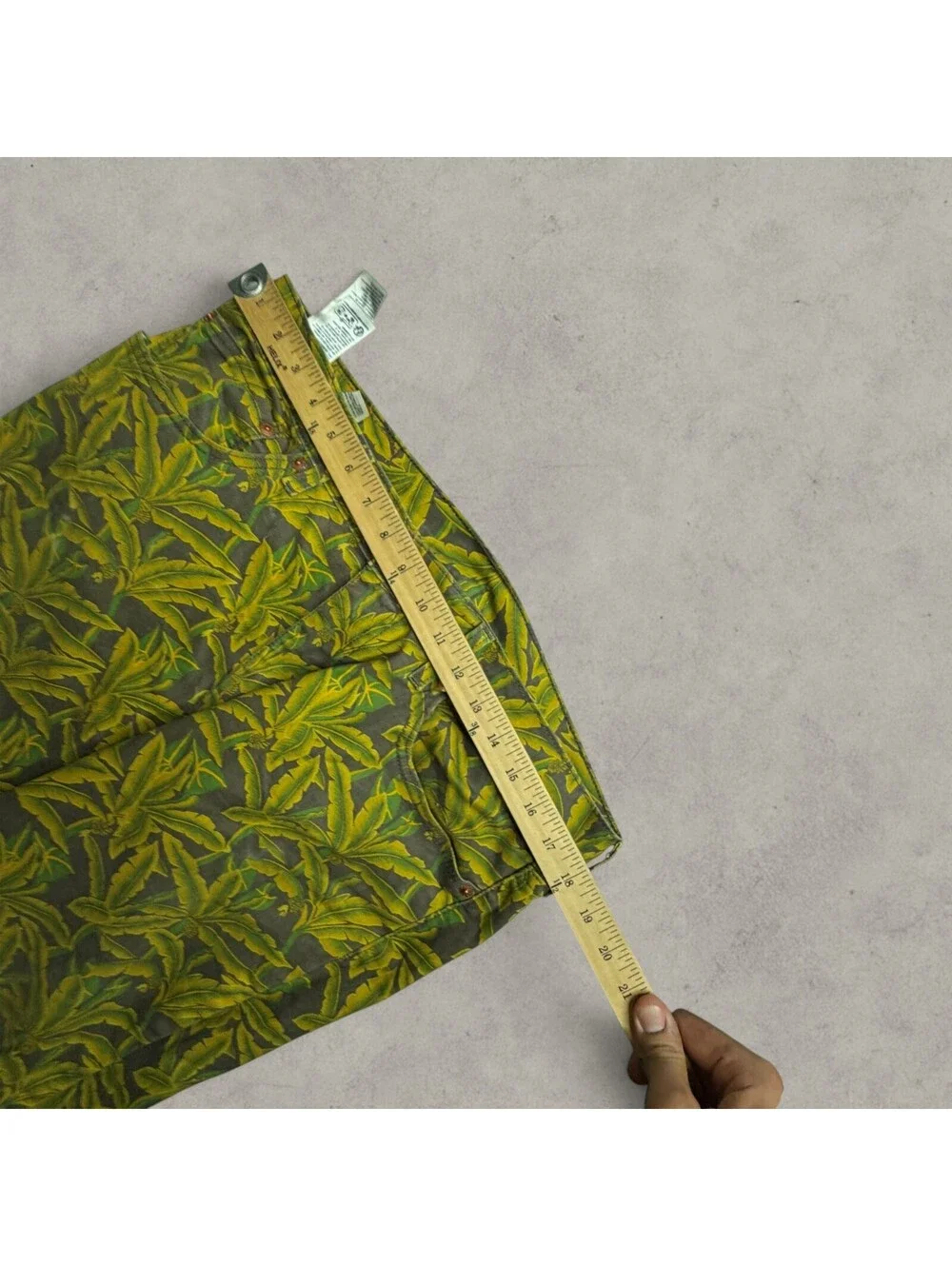 Levi's 511 Slim Fit Banana Tree Print Jeans Men's Size 36x32